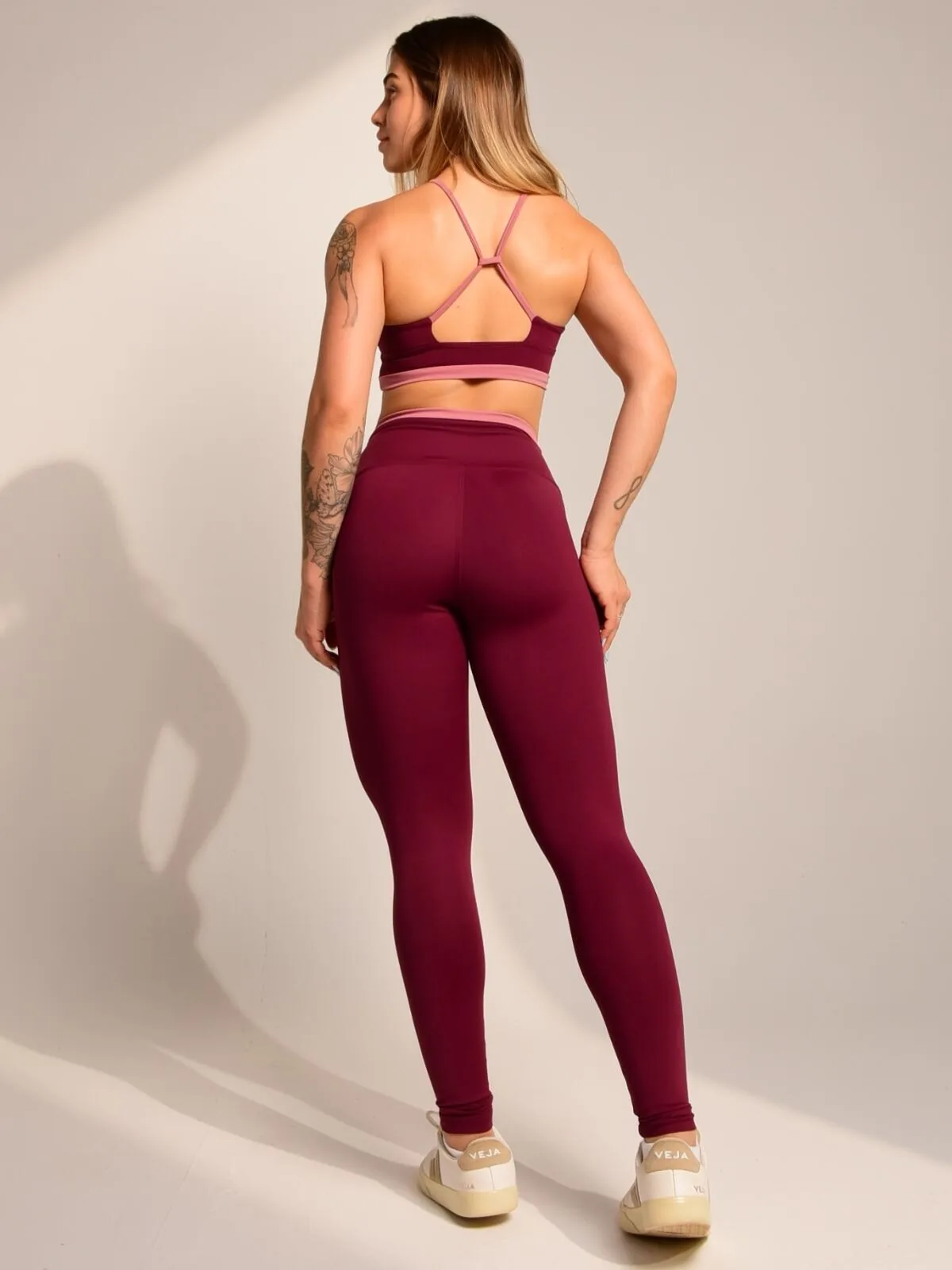 Shape Bicolor in Burgundy & Rose — photo 2