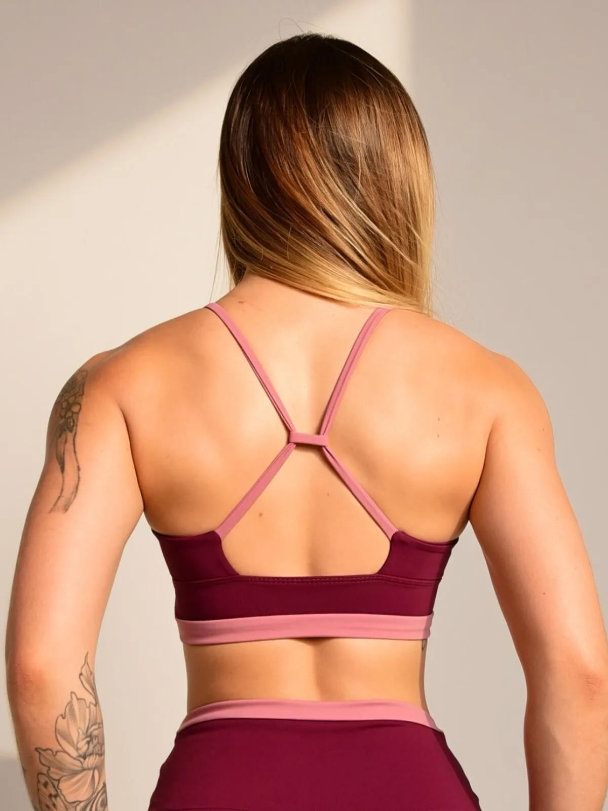 Shape Bicolor in Burgundy & Rose — photo 4