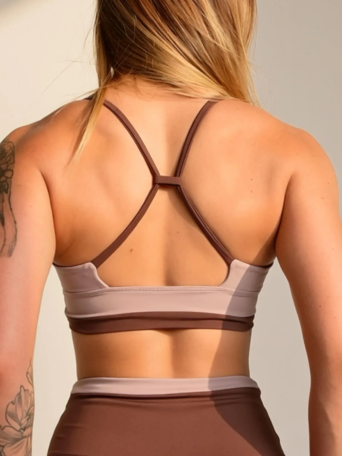 Shape Bicolor in Brown & Nude — photo 4