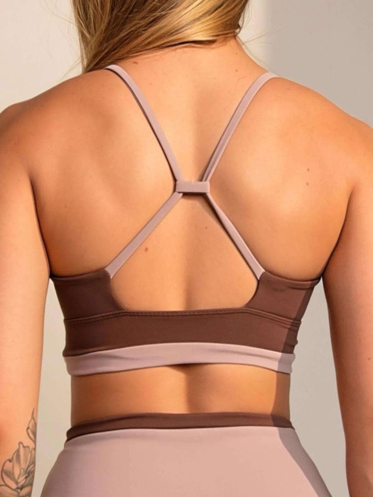 Shape Bicolor in Nude & Brown — photo 4